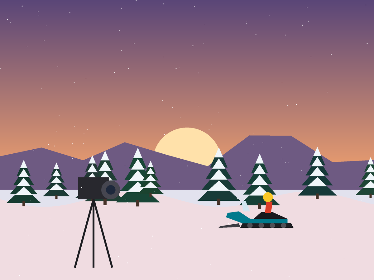 Att fotografera snöskoterracing :: tips för bra bilder i kyla